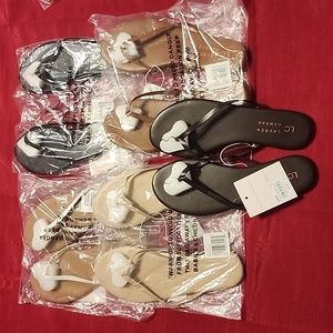 Lauren Conrad sandals. Size 6 multiple sandals different colors.